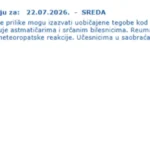 RHMZ objavio biometeorološku prognozu za sredu: Oprez za hronične bolesnike