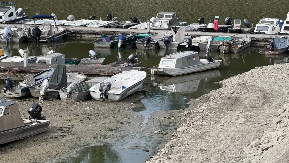 "Situacija je vrlo alarmantna" Vanredno stanje u tri mesta u Srbiji zbog niskog vodostaja Dunava