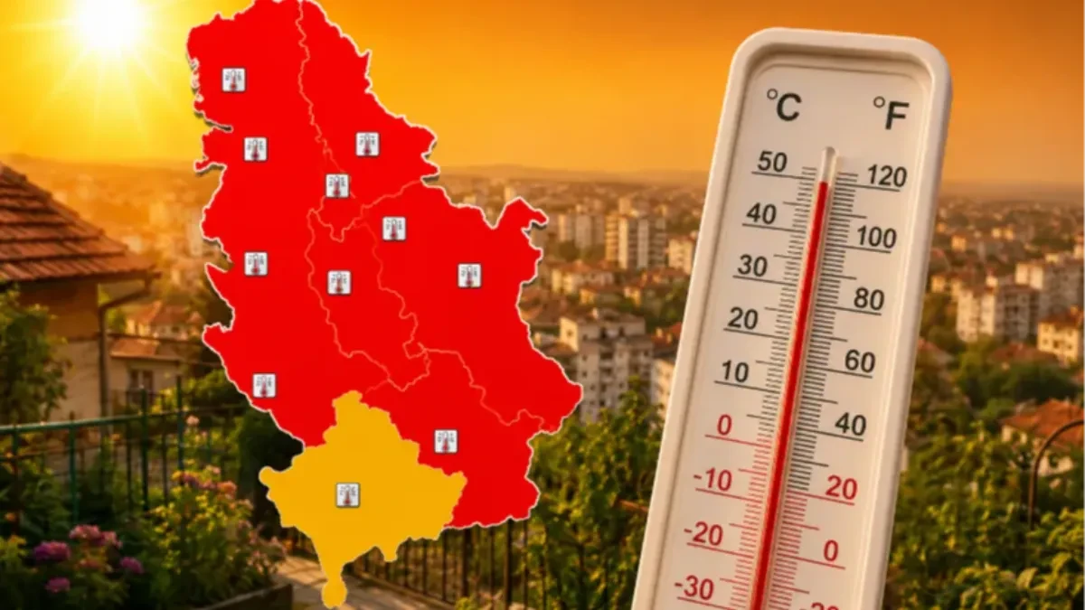 Srbijo, spremi se za toplotni udar! Danas do 34°C, a onda stiže pakao, temperatura ide na 40 stepeni!