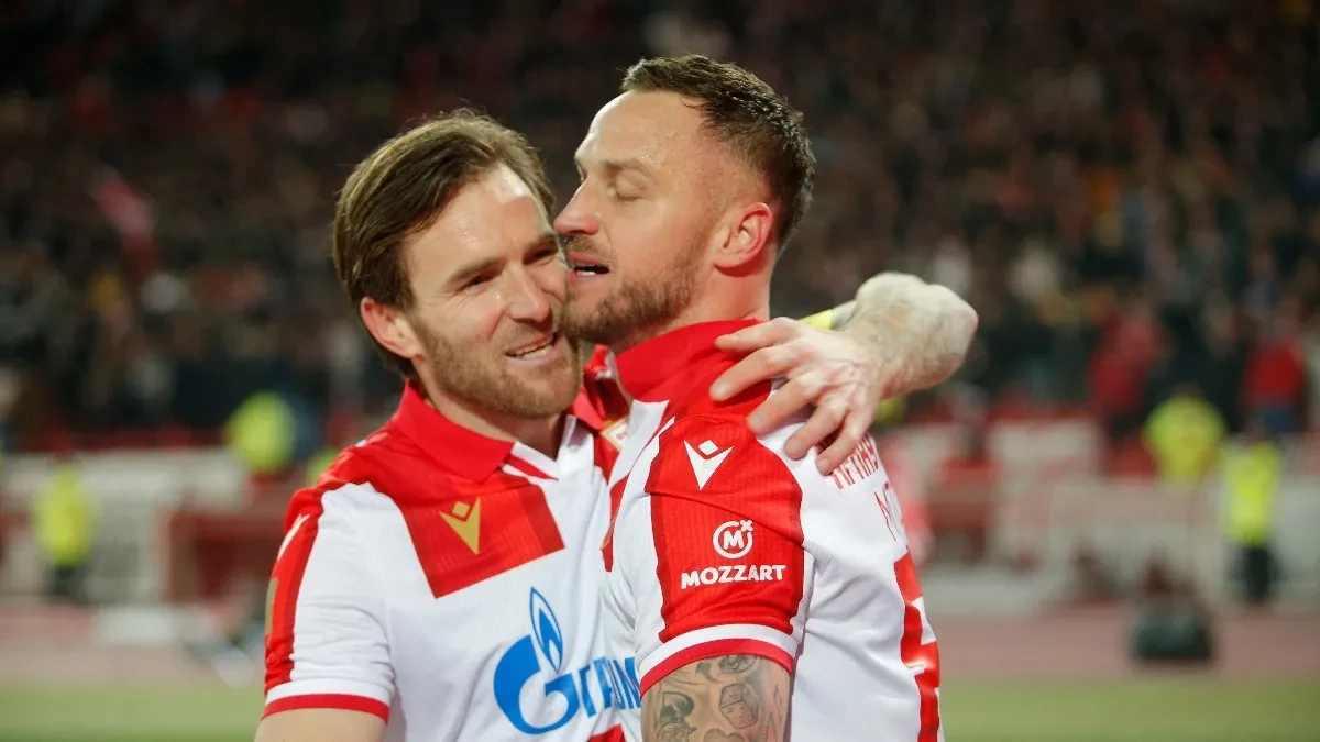 Crvena zvezda - Larn: Crveno-bela evropska premijera na