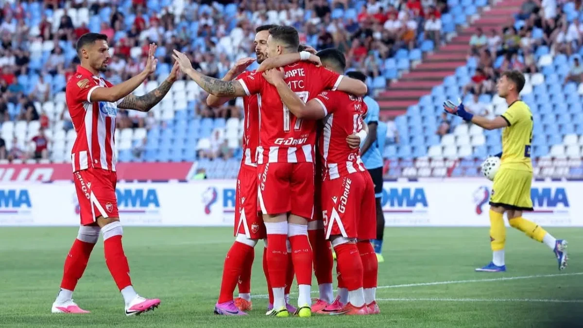 Crvena zvezda - Mačva: Crveno-beli gaze