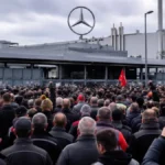Veliki protesti u Mercedesu: Radnici odbijaju da rade duže bez veće plate