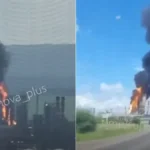 Zapalili srce Rusije! Posle silovitog udara buknuo ogroman požar, pojavili se jezivi snimci (VIDEO)