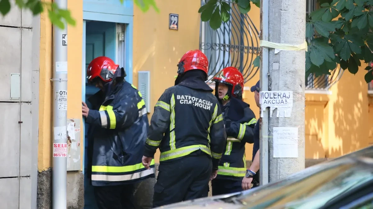 Gori okolina Kraljeva: Vatrogasci gase požar una nepristupačnom terenu