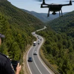 Nema šale sa srpskom policijom - sada kontrolišu i iz vazduha: Stroga kontrola dronovima na teritoriji Prijepolja i Nove Varoši
