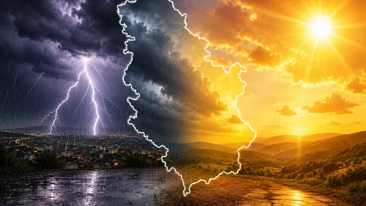 Ovaj deo Srbije sutra