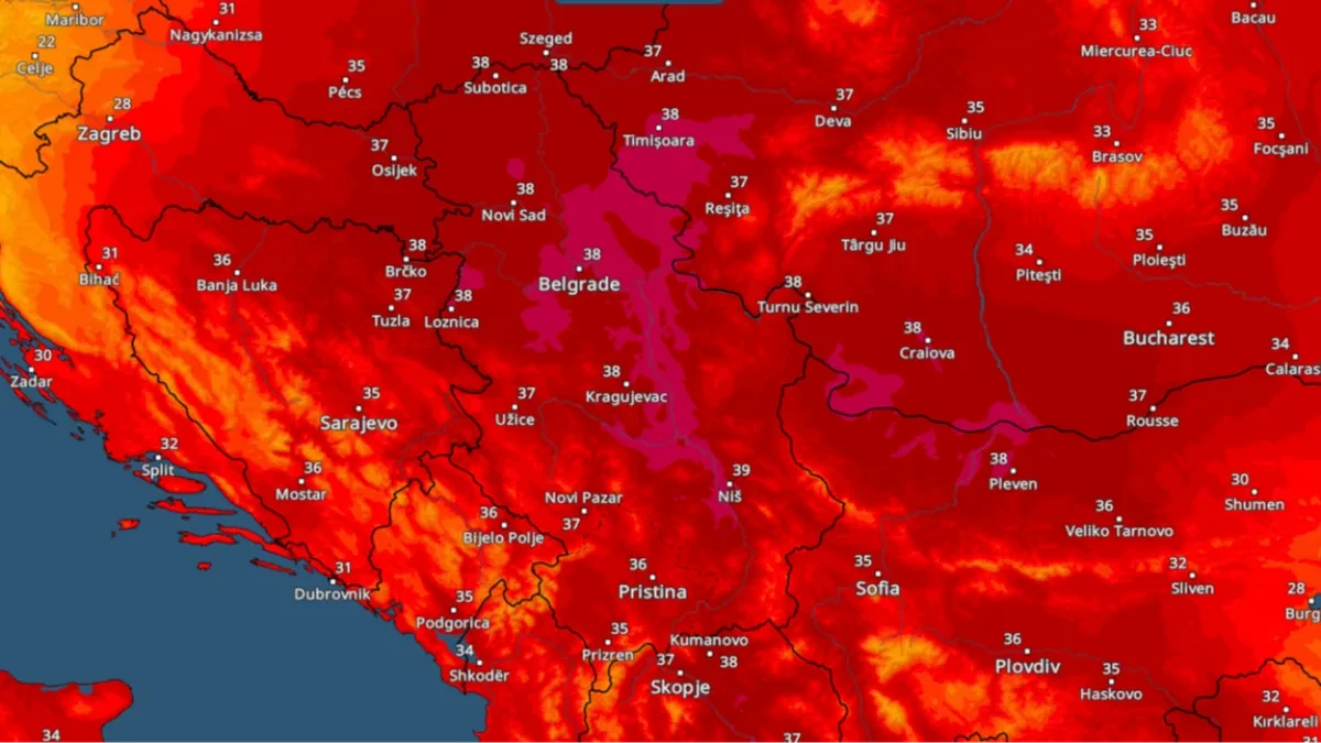 Pakao od ranog jutra, u Beogradu već 27 stepeni! RHMZ objavio tri upozorenja, cela Srbija u crvenom!