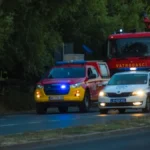 Prva slika sa mesta nesreće kod Rume: Vozilo završilo u kanalu i izgorelo, ima poginulih (FOTO)