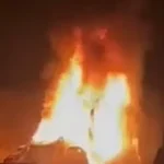 Skupoceni gliser zapaljen u Novom Pazaru: Mladić skočio u vodu (VIDEO)