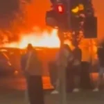 Stravičan požar u Novom Sadu: Izgorelo nekoliko automobila (VIDEO)