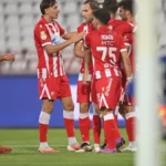 Crvena zvezda - Čukarički: Crveno-beli gaze, još jedan gol