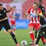 Crvena zvezda - Čukarički: Poluvreme na