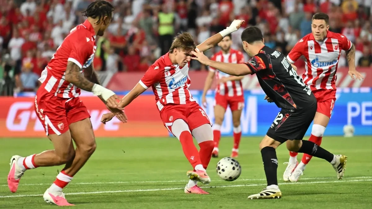 Crvena zvezda - Hapoel Ber Ševa: Umalo šok na