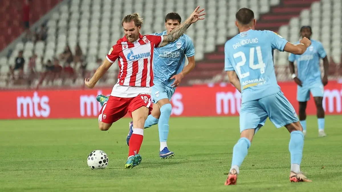 Crvena zvezda - Novi Pazar: Šok na