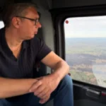 Vučić iznad Deliblatske peščare: Hvala svima koji su pomagali u gašenju požara, a država će obnoviti kompletan ekosistem