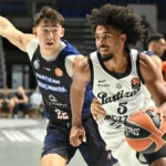 Crno-bela premijera u Evroligi: Evo gde možete gledati meč Partizan - Olimpija