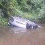 Horor nesreća na magistrali: Sleteo autom u duboku provaliju, izvlačili ga spasioci (FOTO)