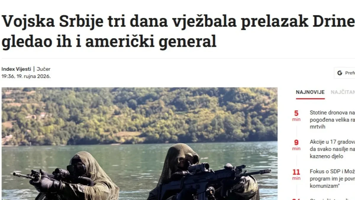 Hrvati budno prate razvoj naše vojske! Jasno je zašto im Vučić smeta i zasto promovišu