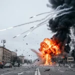 Kijev gori! Strahovite eksplozije paraju nebo, Ukrajina je prestravljena: Tajna baza u Zaporožju sravnjena sa zemljom