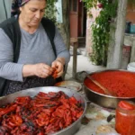Makedonci posle pečenja paprike odmah urade ovo: Kožica spada sama, a ajvar bude mnogo ukusniji