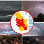 Nevreme stiže za sat vremena! Upravo se oglasio RHMZ, ovaj deo Srbije prvi na udaru