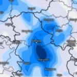 Novi talas kiše stiže u Srbiju: Meteorolozi objavili mapu, evo gde se očekuje najviše padavina