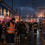 Ruski udar digao Ukrajinu na noge! Putnici hitno evakuisani, železnica gori u dva grada – nebo puno „šaheda“