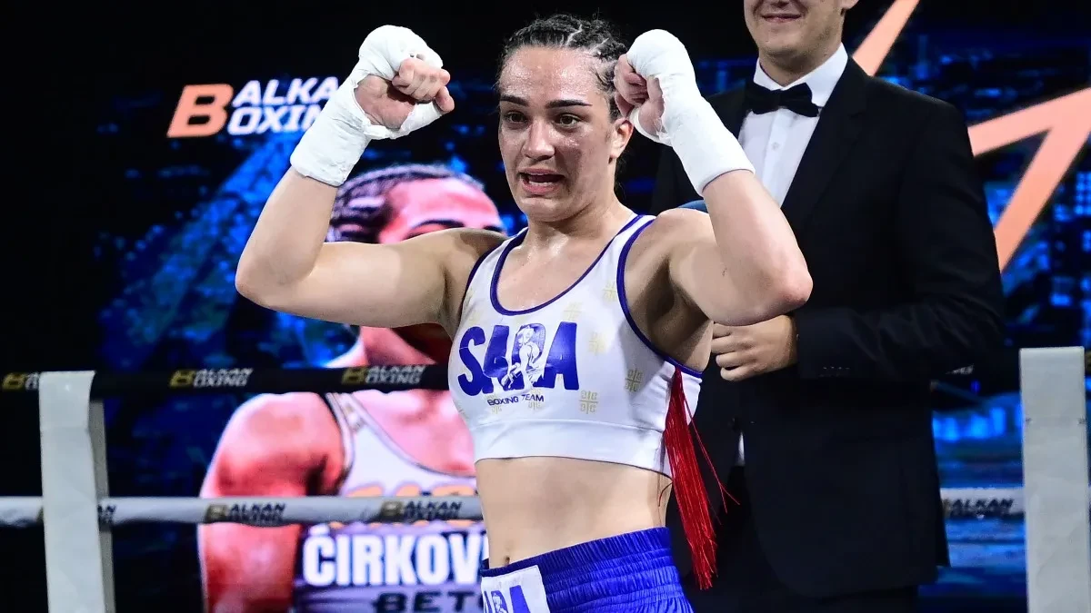 Srpkinja obezbedila medalju i ide po zlato: Sara Ćirković