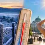 U ovim gradovima noć je bila da se smrzneš! U Sjenici samo 4,6 stepeni