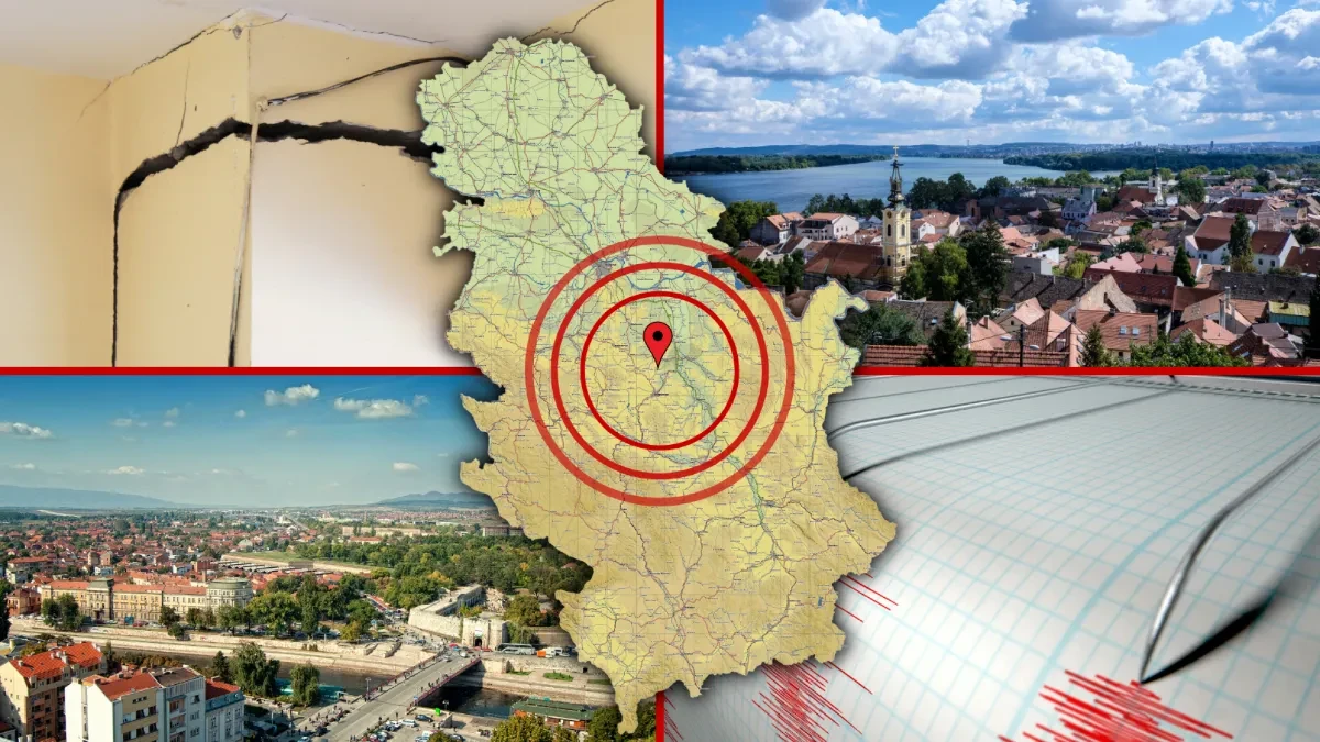 Zemljotres upravo pogodio Srbiju! Evo gde se zatreslo
