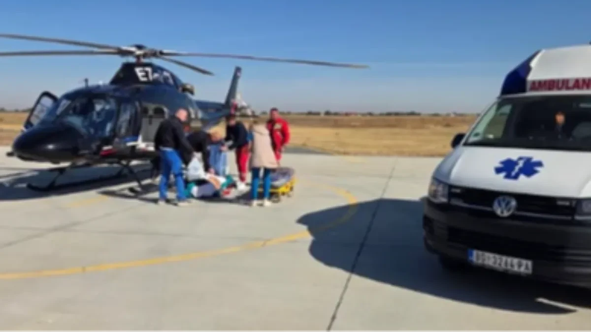 Bolesno dete (13) helikopterom prevezeno iz Banjaluke u Beograd: Smešteno u bolnici u Tiršovoj