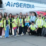 Er Srbija obeležila dečiju nedelju: Deca sa Kosova i Metohije prvi put letela avionom