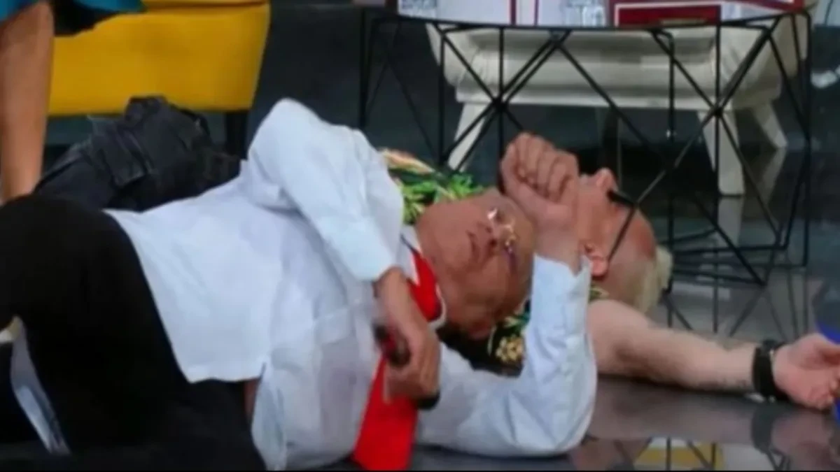Era Ojdanić u emisiji pao kao pokošen! Odjednom se srušio, voditeljka odmah pozvala doktora!