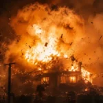 Gore bombarderi, žestok iznenadni udar: Šok prizori vidljivi iz svemira, hitno se oglasila Ukrajina!