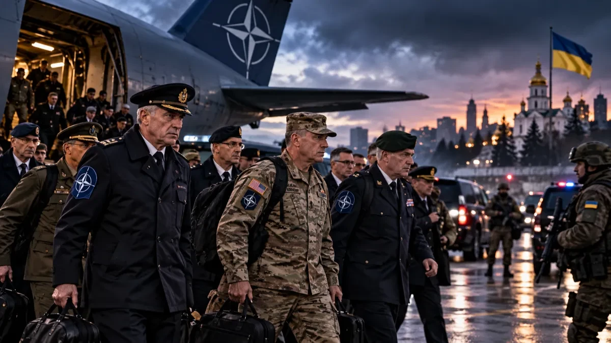 NATO vojni vrh tajno stigao u Kijev: Da li se sprema veliki slom na frontu?