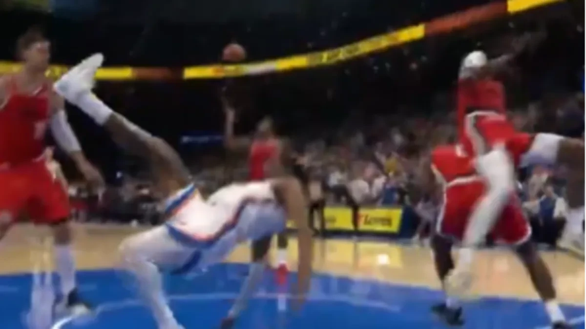 NBA liga u suzama: Strašna povred ostavila sve u šoku (VIDEO)