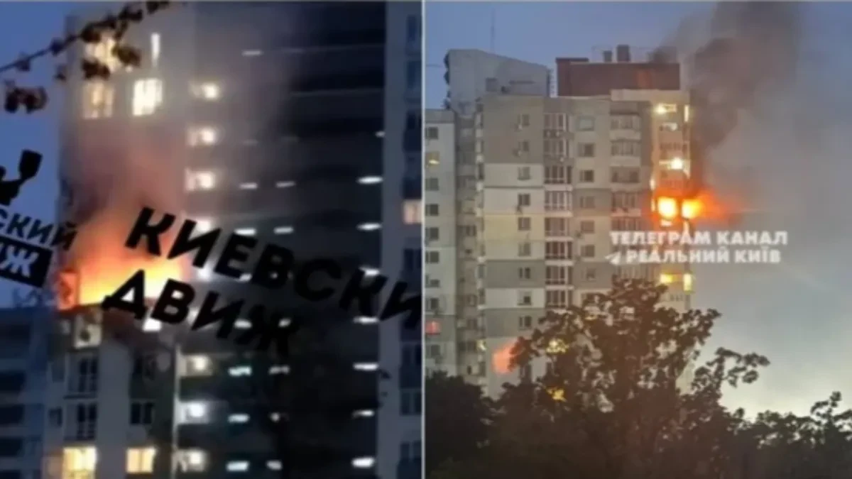 Rusi zakucali dron u soliter od 24 sprata! Stravičan snimak obišao svet: Eksplozija raznela stanove, spasioci izvlačili tela iz ruševina! (VIDEO)