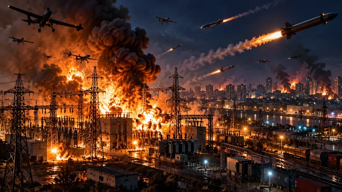 Strašan udar Rusa na ukrajinsku energetsku infrastrukturu! Zaporožje u plamenu, hitna isključenja struje!