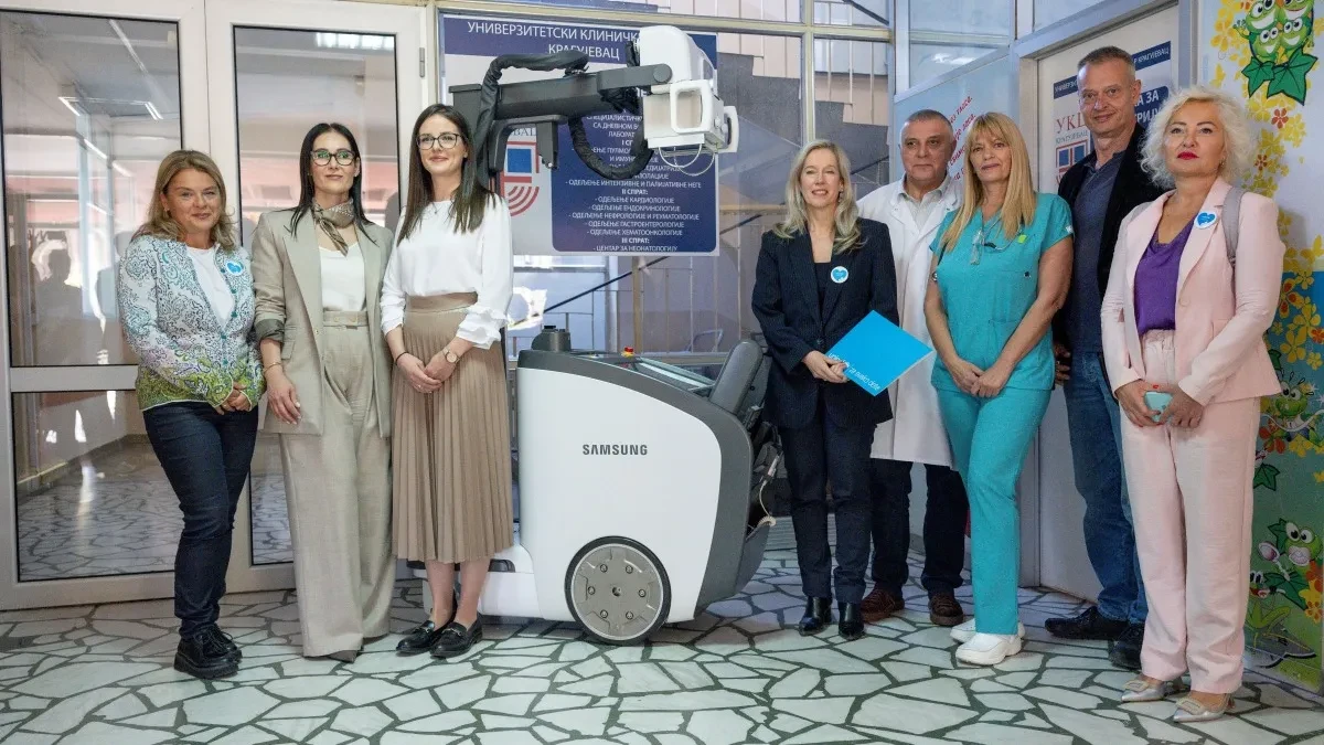 UNICEF i OTP banka obezbedili mobilni rendgen aparat za Centar za neonatologiju UKC Kragujevac:   Brža i bezbednija dijagnostika za prevremeno rođene bebe