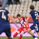 Crvena zvezda - Kopenhagen: Crveno-beli golovima za TV špice napravili preokret