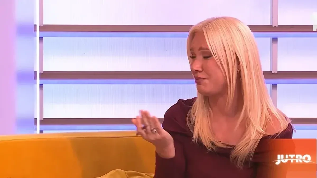 Voditeljka roni suze u emisiji uživo: